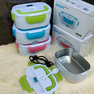 Electric Lunch Box Food Warmer | Portable Heated Lunch Box for Office, Car & Travel Meal Heating Container