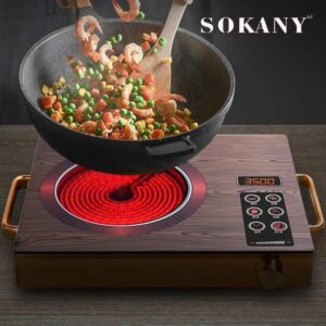 Sokany Radiant Cooker – High Performance Electric Ceramic Cooktop Hot Plate