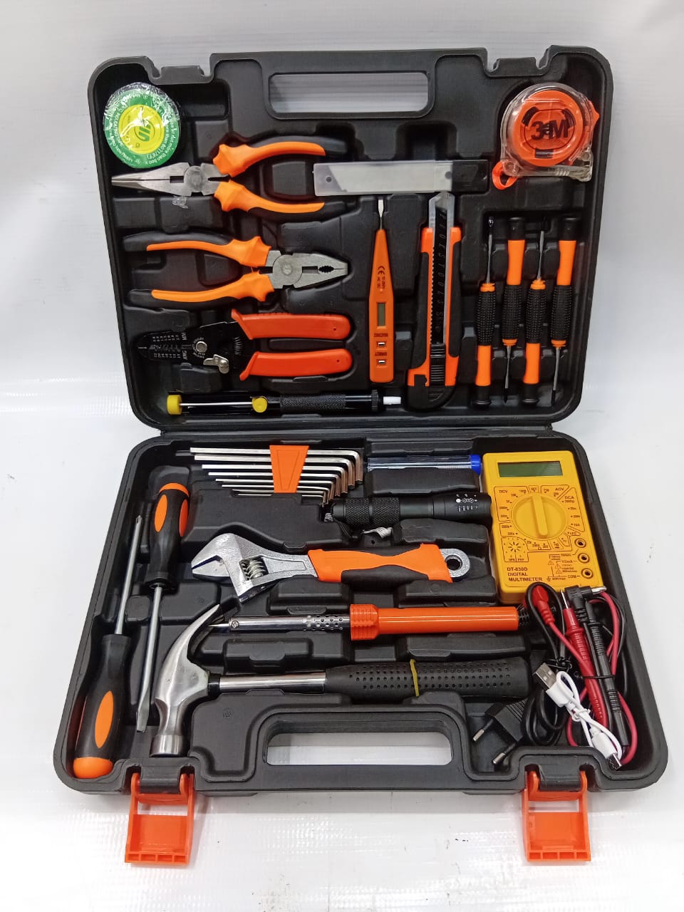 Electrician Tool Set – Complete Professional Electrical Repair & Installation Kit