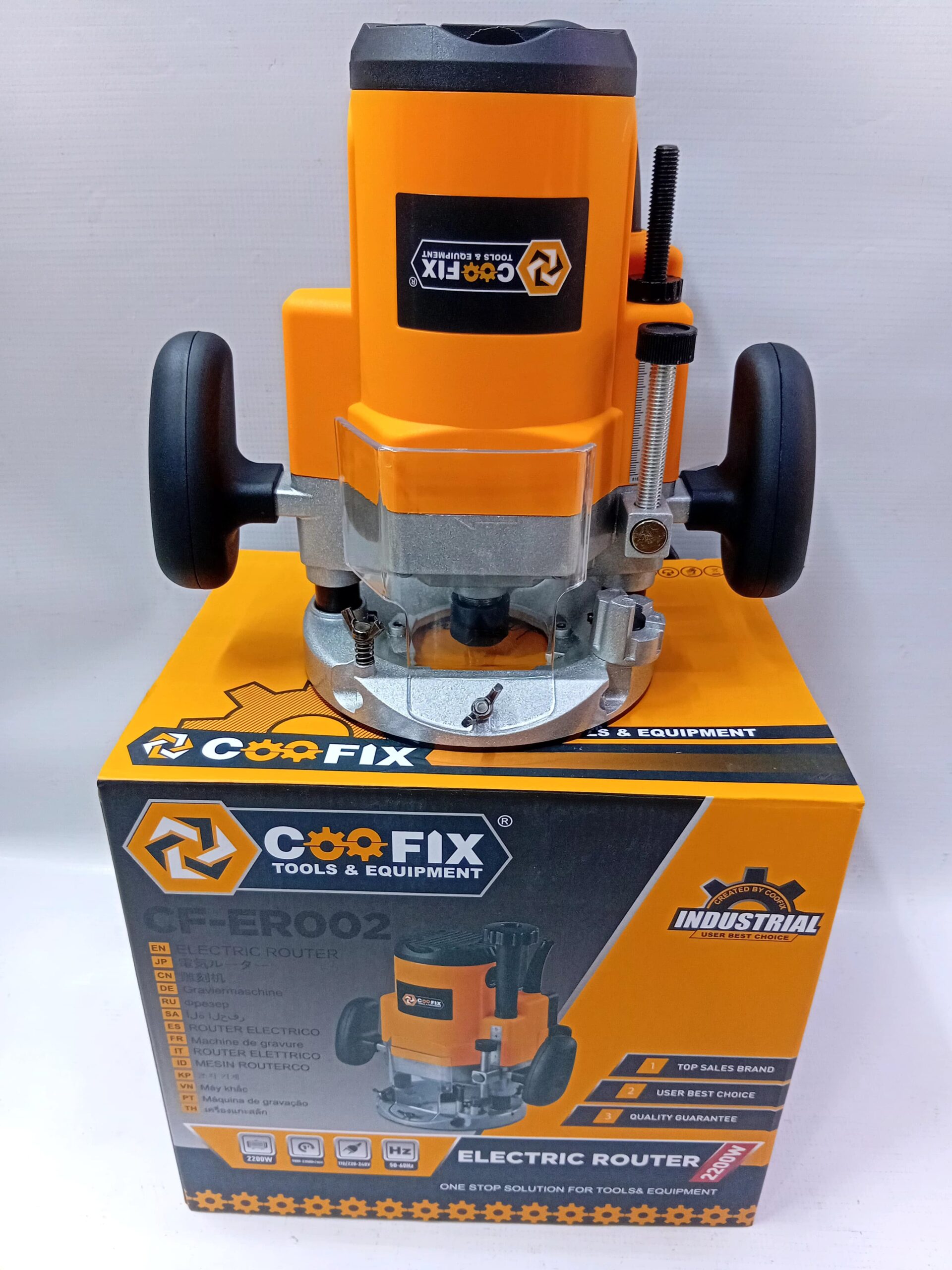Coofix 2200W Wood Router – High-Power Precision Woodworking Machine