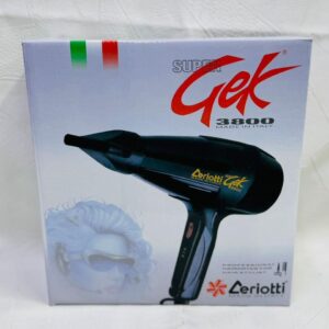 GEK Commercial Zeriotti Blow Dryer – Professional Salon Hair Dryer for Fast Drying & Styling