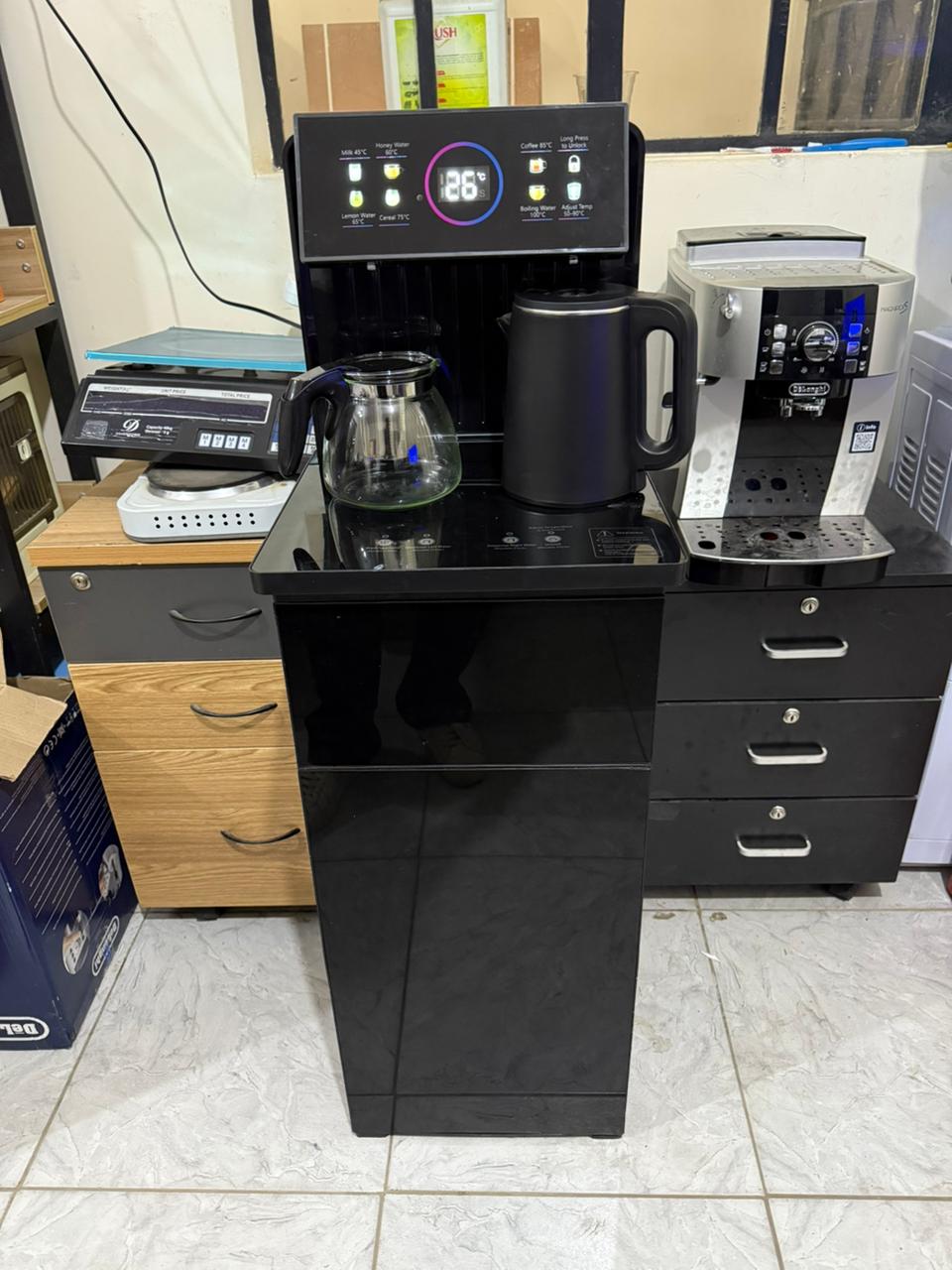 Electromate Bottom Load Water Dispenser with Coffee Maker β Hot and Cold Multifunctional Water Dispenser