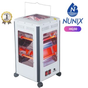 5 Sided Quartz Room Heater | Fast Heating Electric Space Heater for Home & Office