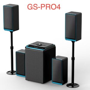 Globalstar Pro  4.1CH Multimedia Speaker System with Woofer