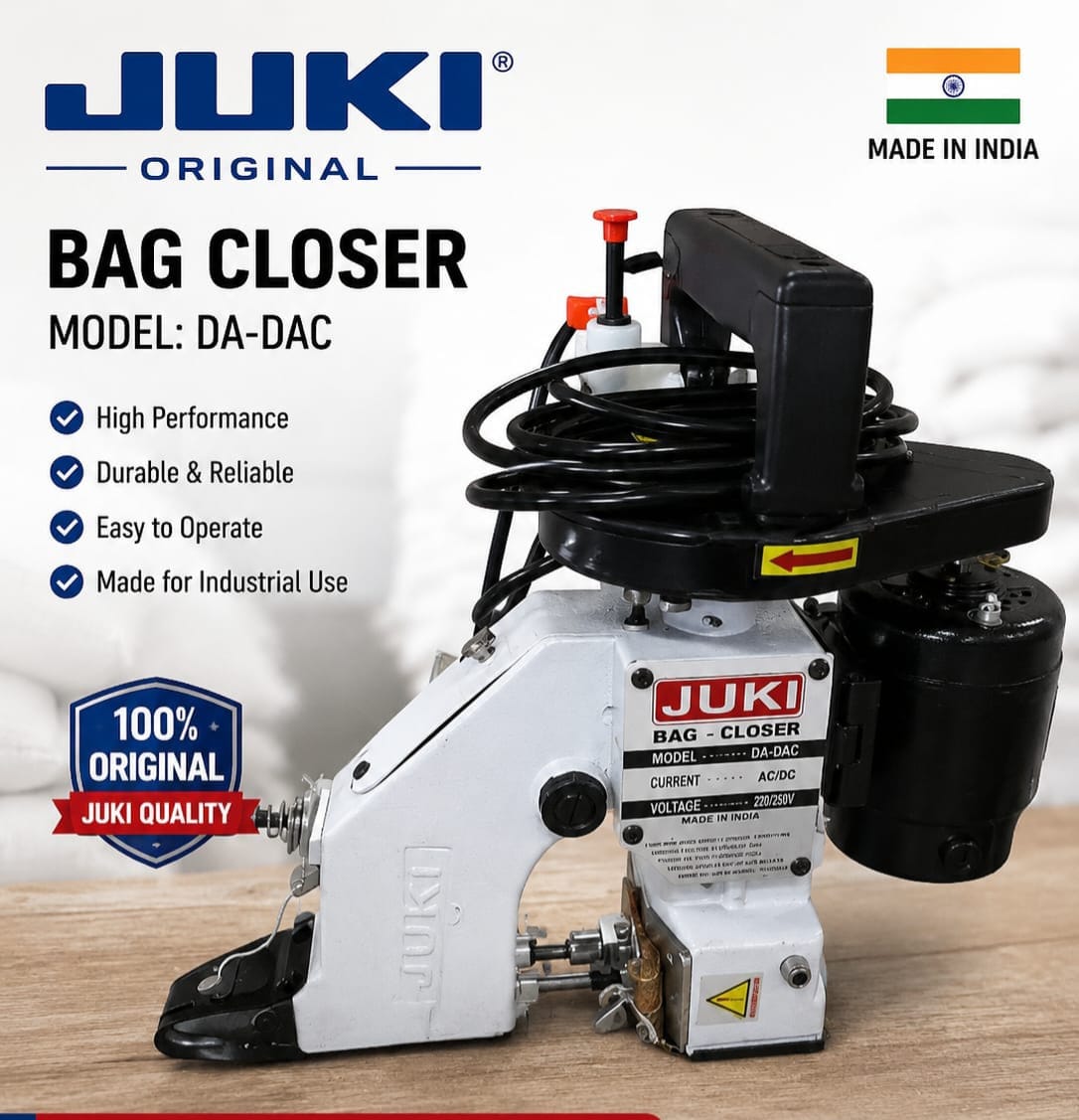 Juki Original Bag Closer Sewing Machine