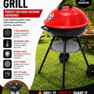 17-Inch Kettle Barbecue Grill