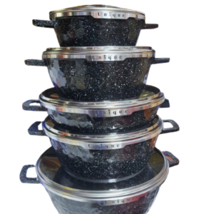 15pcs Unique Non-Stick Cookware Set – Premium Kitchen Pots