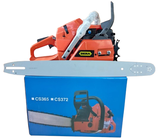 Dera Chainsaw | High Performance Petrol Chainsaw for Wood Cutting, Tree Trimming and Logging