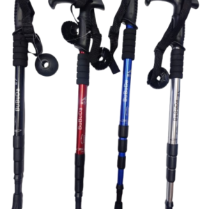 Black Hiking Sticks – Adjustable Trekking Poles for Hiking