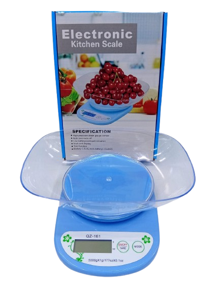 Digital Kitchen Scale with Bowl – Accurate Food and Baking Measuring Scale