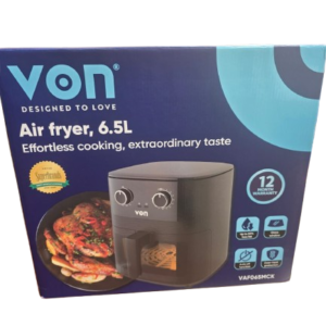 Von 6.5L Air Fryer – Healthy Cooking Made Easy