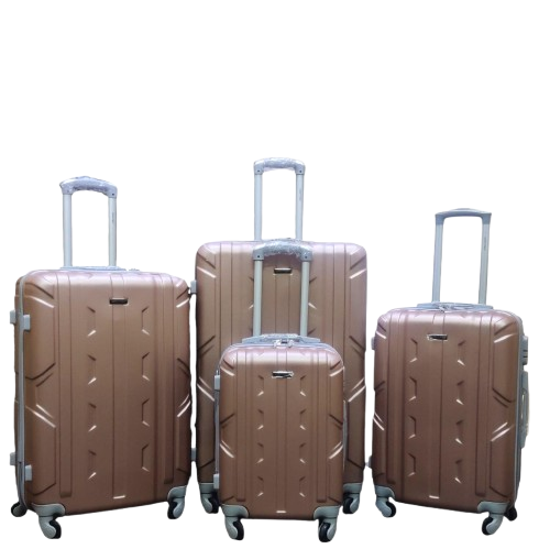 Good Partner 4PCS ABS Hard Shell Travel Suitcase Set Size 30 – Durable Spinner Luggage