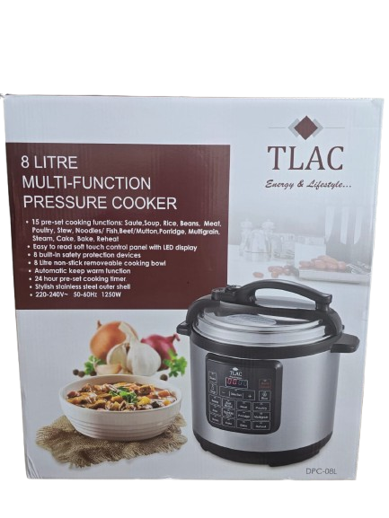 TLAC 8L 15-in-1 Electric Pressure Cooker