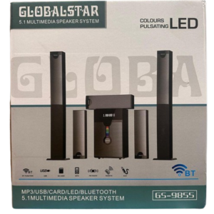 Globalstar 5.1CH Multimedia Speaker System with Woofer