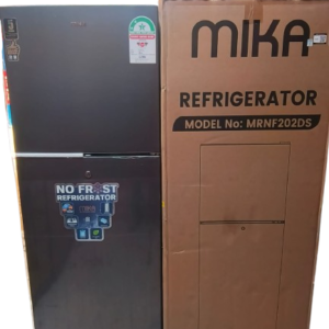 Mika 202 Litres No Frost Double Door Refrigerator β Energy Efficient Top Mount Freezer Fridge