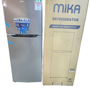Mika 197 Litres No Frost Double Door Refrigerator β Energy Efficient Top Freezer Fridge